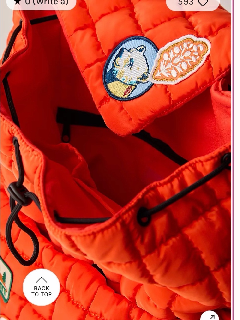 FP Movement Quilted Patch Hiker Backpack - Picture 4 of 6